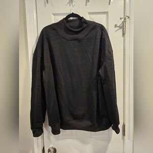 Women's Black Mock Neck Sweater